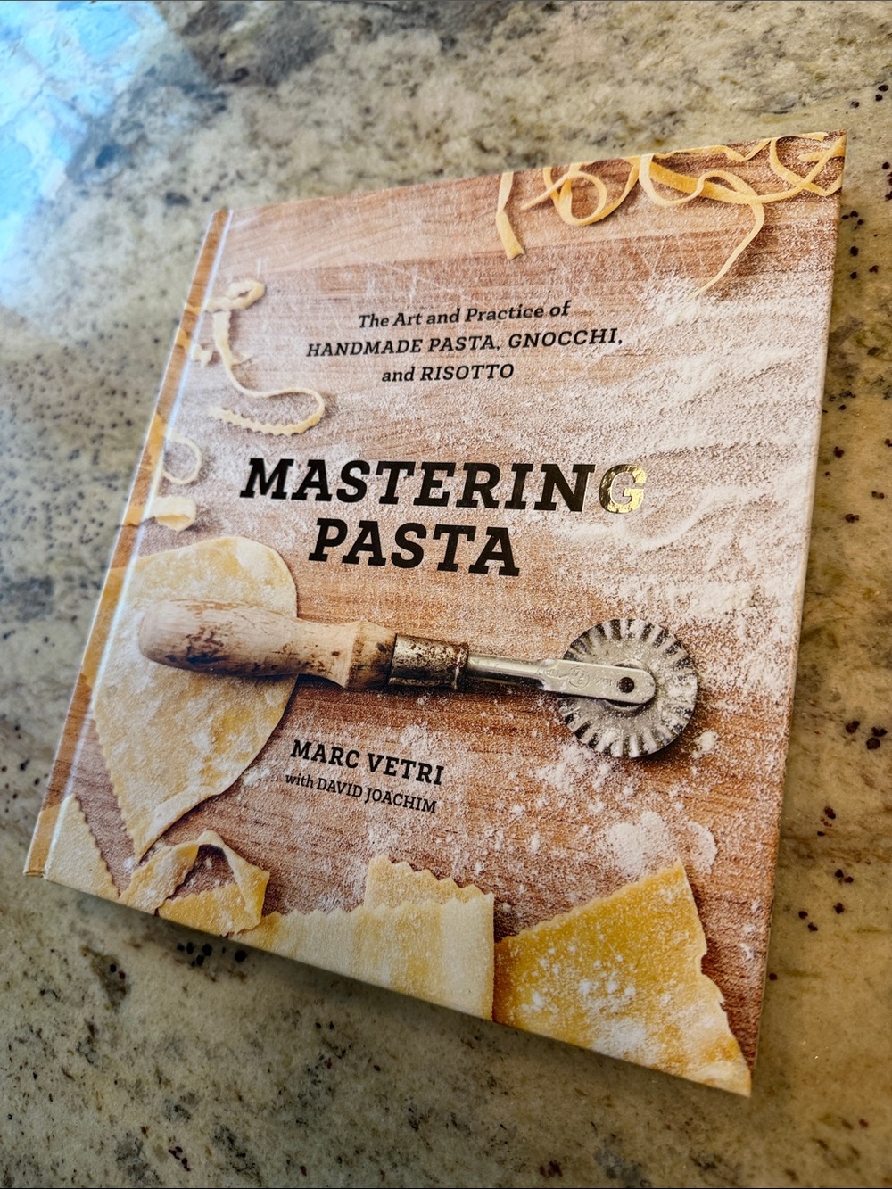Mastering Pasta Cookbook - Cream and Brown Cover